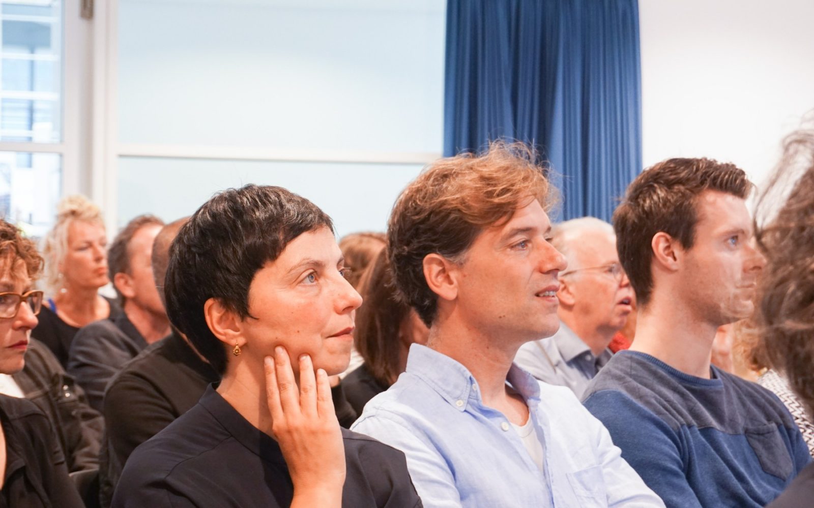 publiek bij de pitches